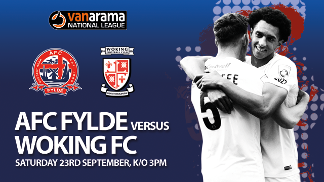 AFC Fylde surrendered a half-time lead as they went down 2-1 against in-form Woking FC at Mill Farm. 
 
 
 
The hosts looked in complete control following Jordan Tunnicliffe’s opener, however two-goals in under a minute shortly after the break ensured the visitors took all three points back to...