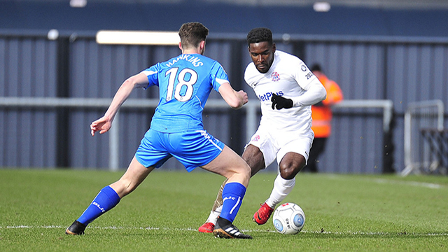 Coasters boss Dave Challinor will again be forced into changes this Saturday for the National League trip to Dagenham and Redbridge. 
 
 
 
Captain Sam Finley serves the second game of a three-match ban and full-back Zaine Francis-Angol is away on international duty with Antigua & Barbuda. 
...