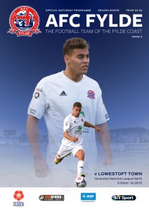 Match Programme Cover - Lowestoft