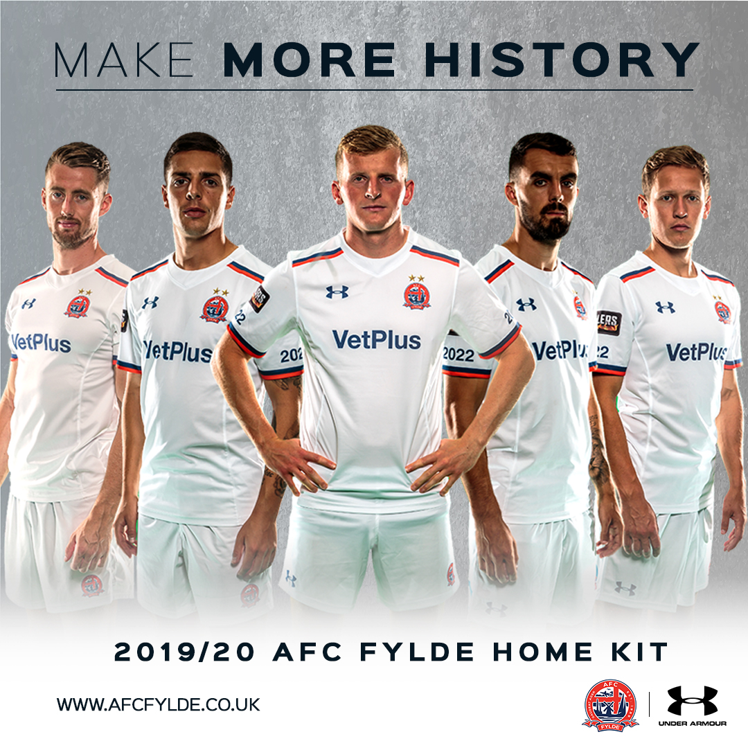 UA 2019/20 Home Shirt - AFC Fylde