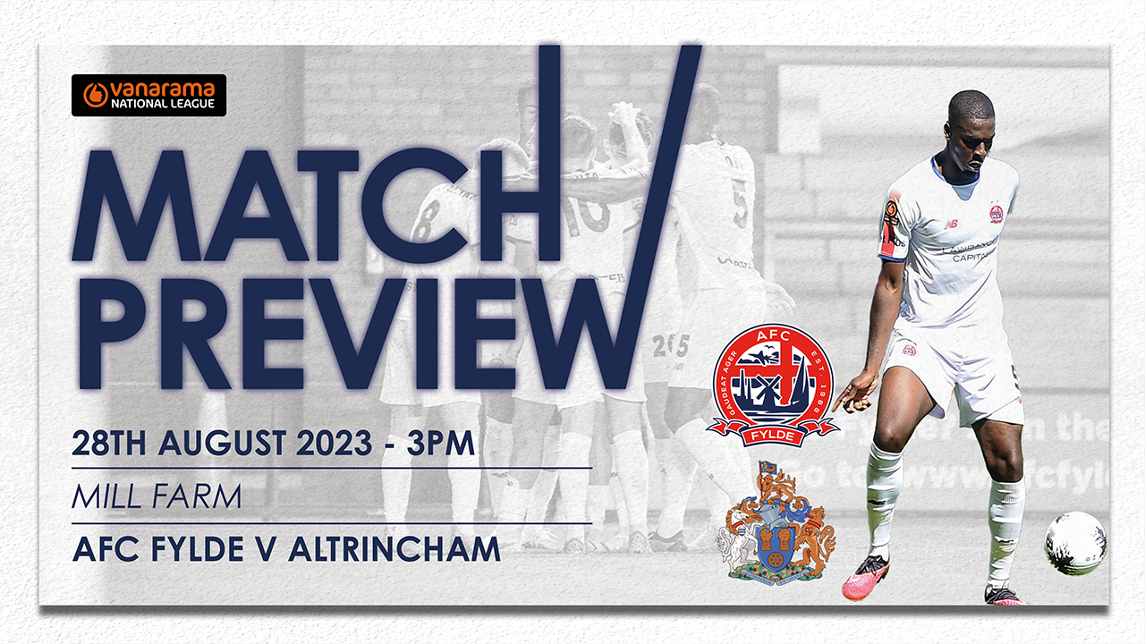 Match Preview, Altrincham FC (H)
