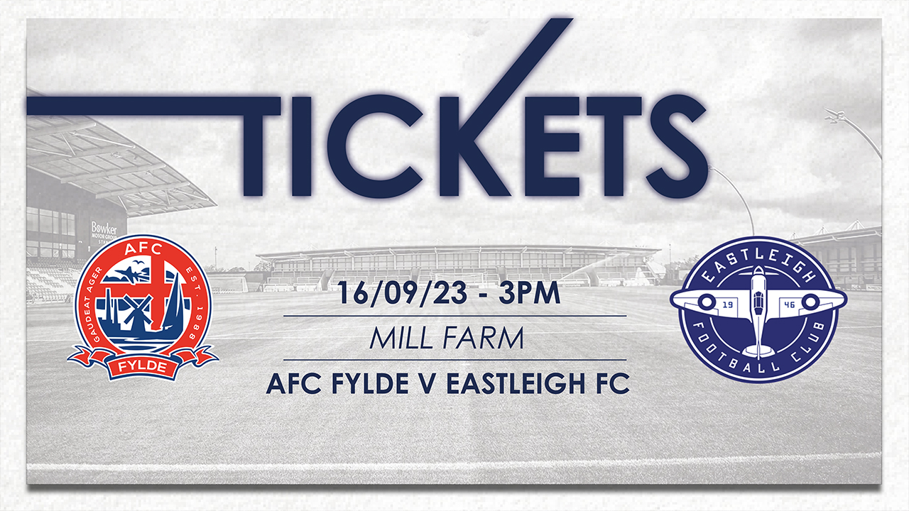 Ticket Details, Eastleigh FC (H)